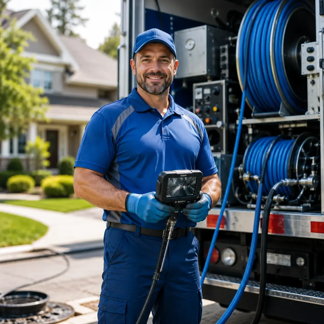 Local outdoor drain cleaning specialists in Belden, CA